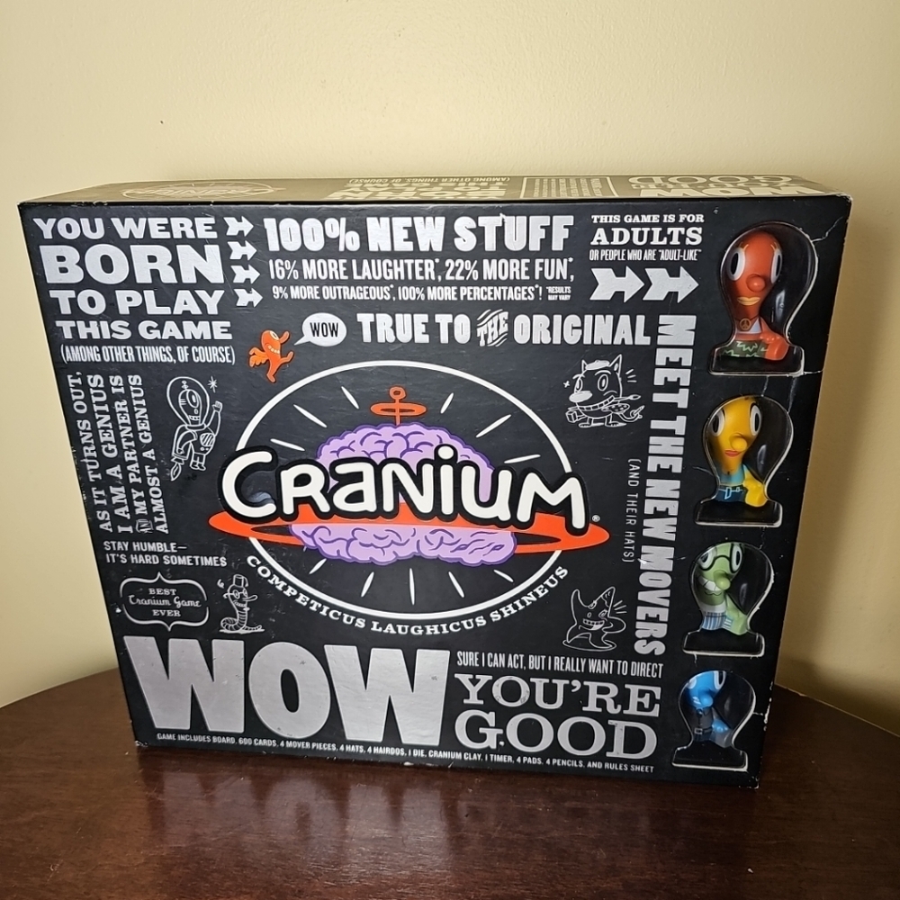 Cranium Board Game - Competicus Laughicus Shineus‎ - Complete